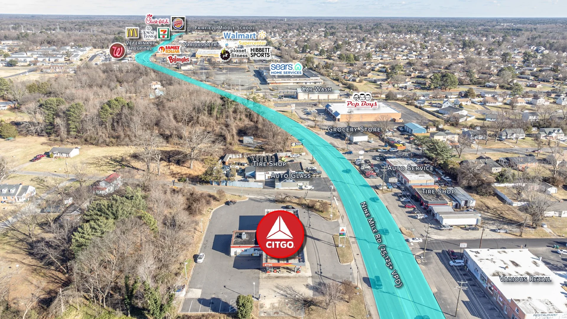 Citgo C-Store & Gas (NASDAQ: ARKO) | Low Price Point… — Sale in Richmond, VA, photo 8 of 8