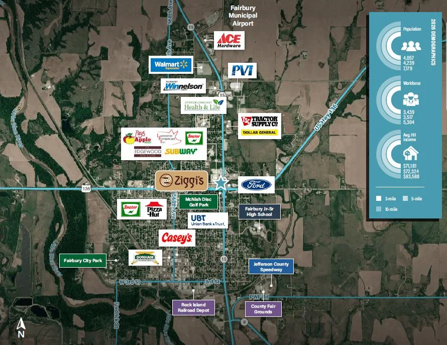 Ziggi's Coffee | ±9.5-Yr Abs NNN | New 2024 Build |… — Sale in Fairbury, NE, photo 2 of 3