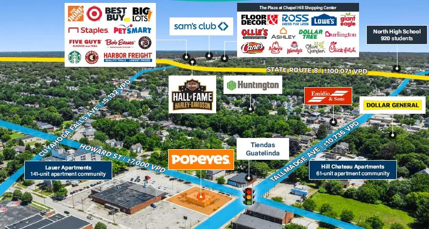 Popeyes | New 20-Yr NNN Sale-Leaseback | 6.00% CAP |… — Sale in Akron, OH, photo 3 of 3
