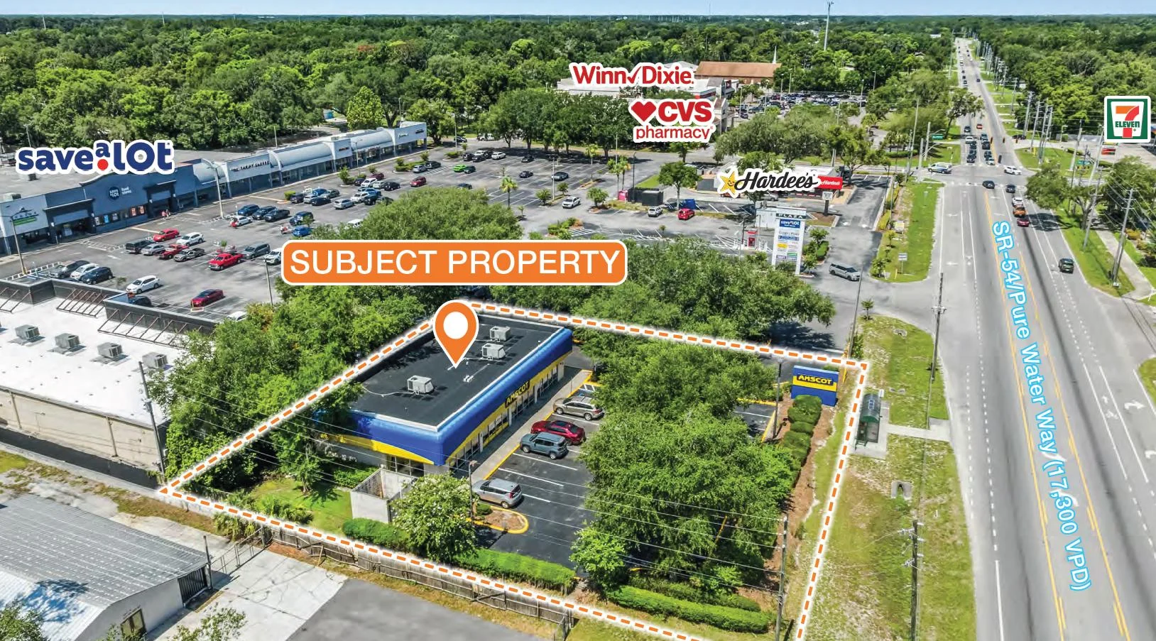 Former Amscot (For Sale or Lease) — Sale in Zephyrhills, FL, photo 1 of 6