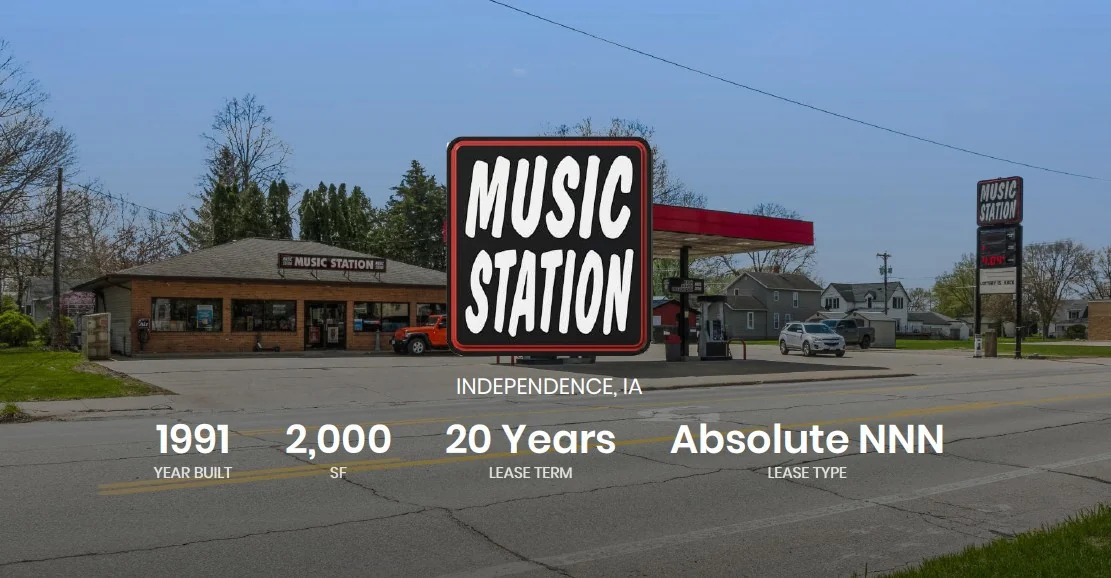 Music Station Gas Station — Sale in Independence, IA, photo 1 of 3