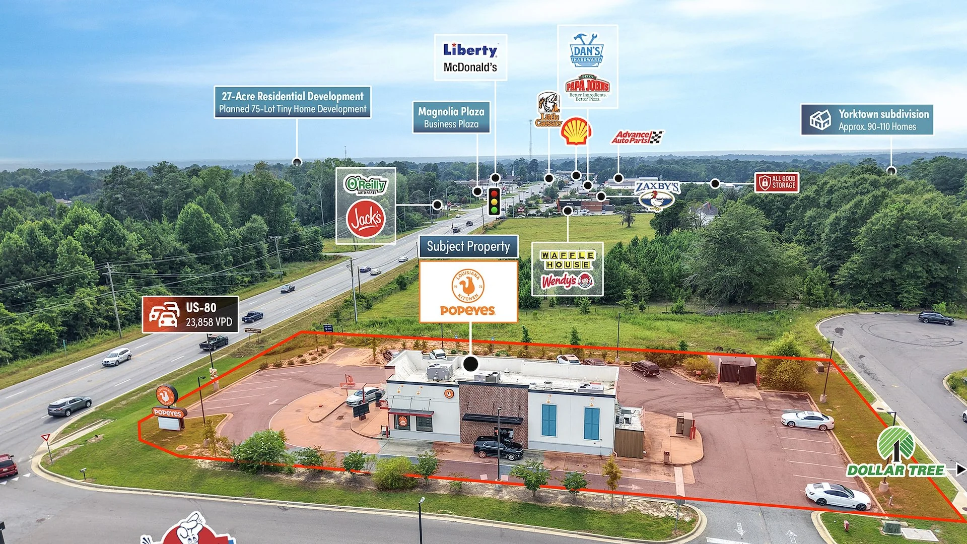 Popeyes (Walmart-Anchored Development) — Sale in Phenix City, AL, photo 4 of 4