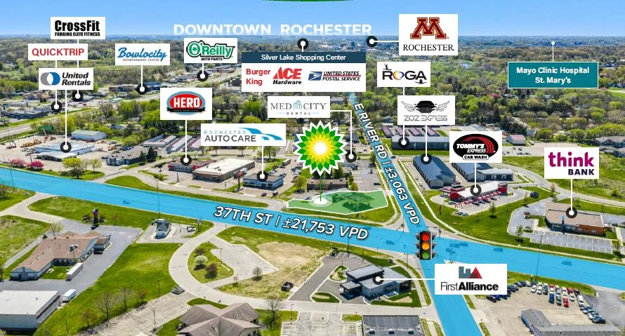 BP Gas Station | Absolute-NNN Lease | ±19 Years… — Sale in Rochester, MN, photo 3 of 3