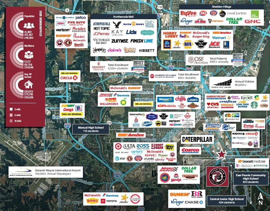 7 Brew | Huge 1.16 Acre Lot | 2026 Construction |… — Sale in East Peoria, IL, photo 2 of 3