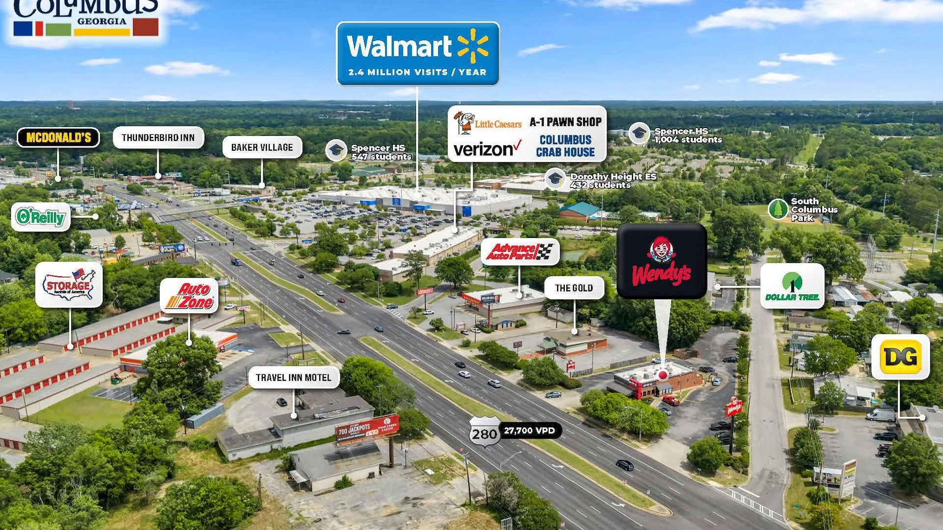 Wendy’s | Adjacent to Walmart — Sale in Columbus, GA, photo 3 of 3