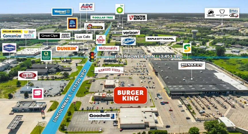 Burger King | New 16-Yr NNN | 36-Unit Guaranty | 2022… — Sale in Goshen, IN, photo 3 of 3