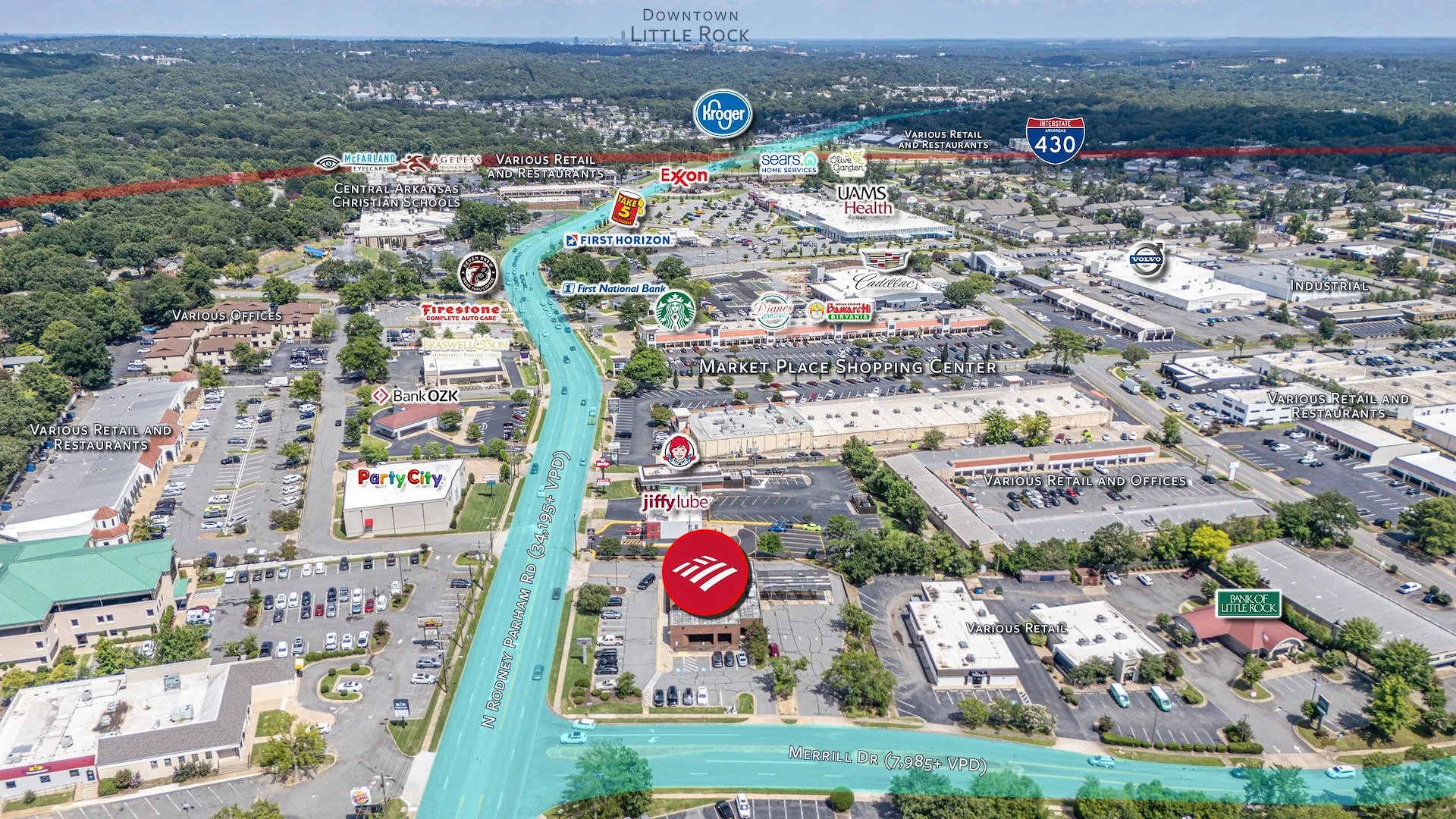Bank Of America | Little Rock - Strong Demos |… — Sale in Little Rock, AR, photo 2 of 8