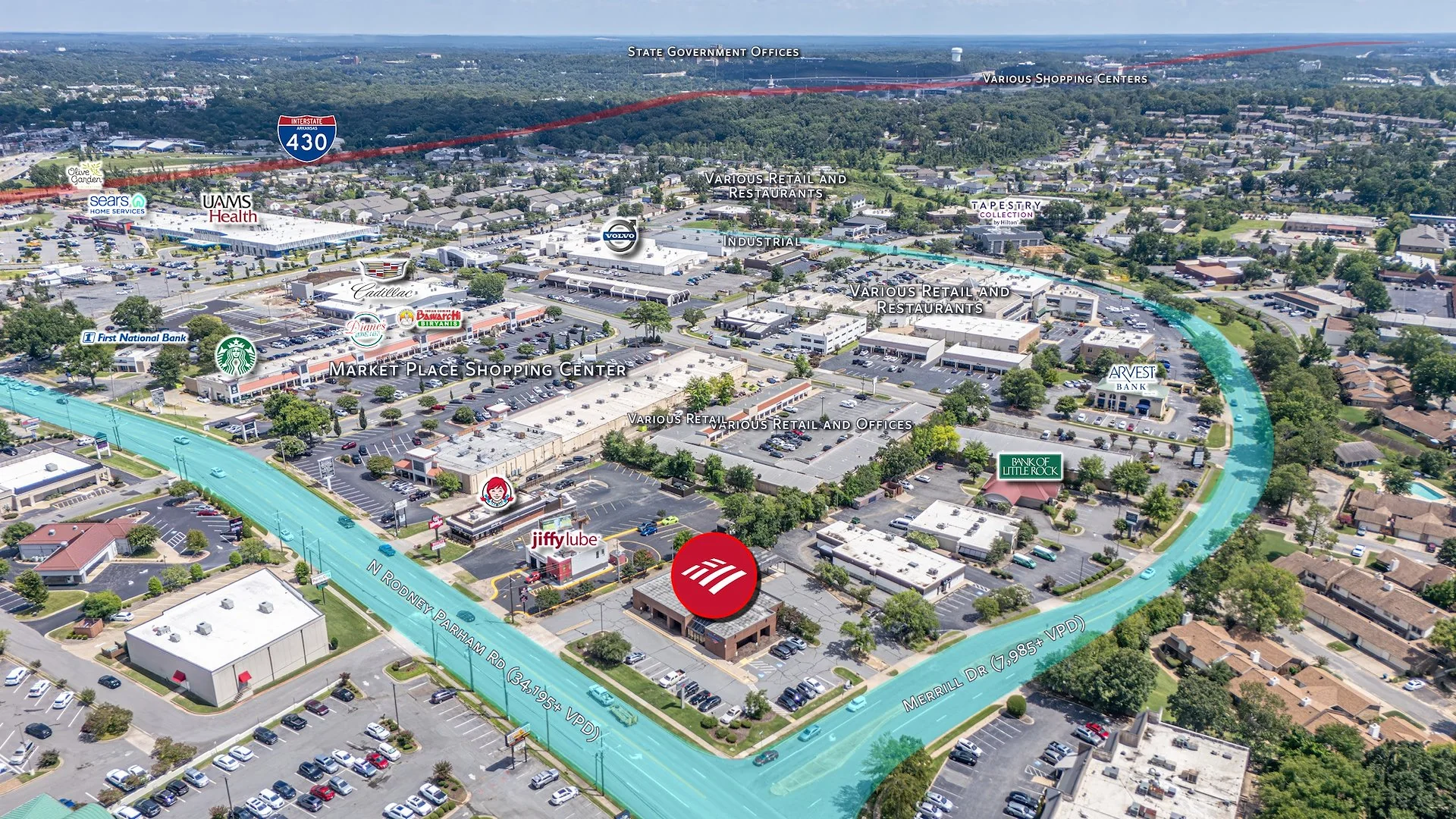 Bank Of America | Little Rock - Strong Demos |… — Sale in Little Rock, AR, photo 7 of 8
