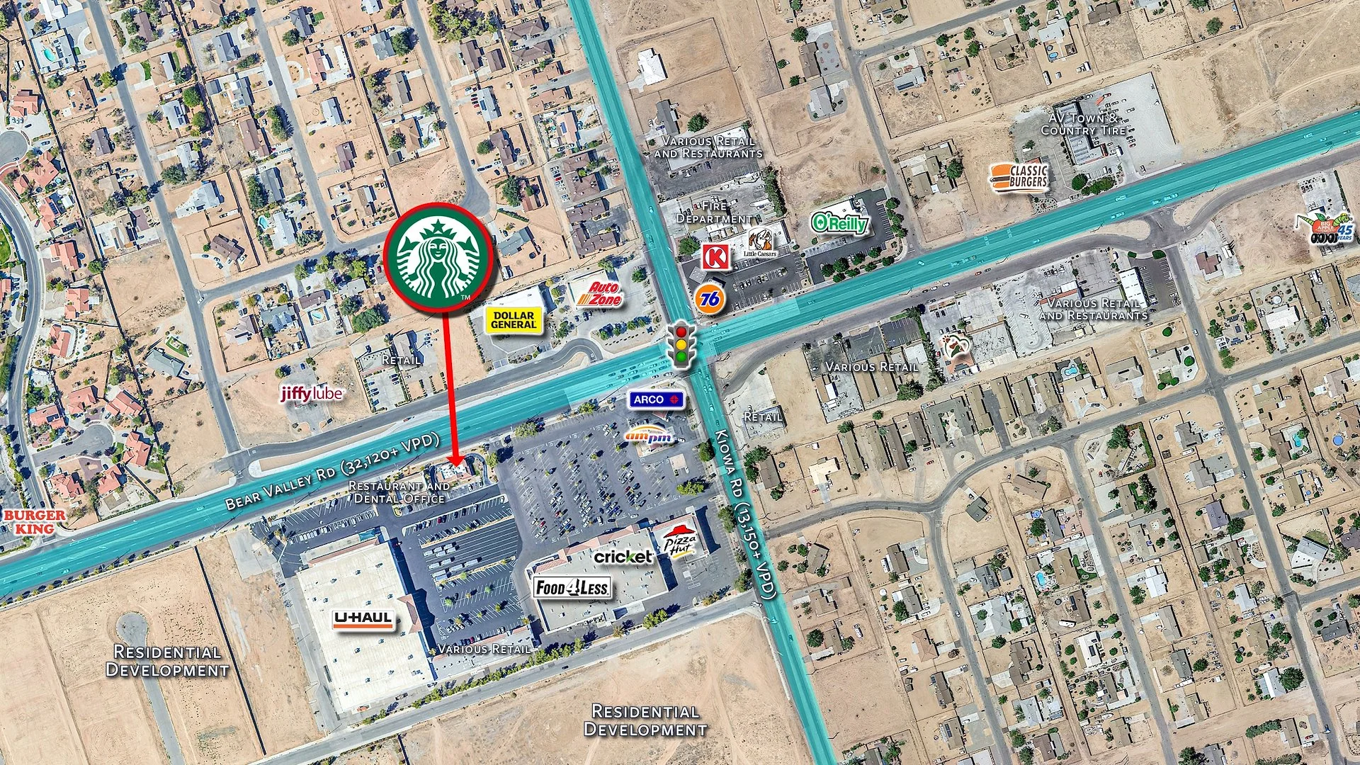 Starbucks w/ Drive-Thru | California | Food 4 Less… — Sale in Apple Valley (Riverside Msa), CA, photo 5 of 5