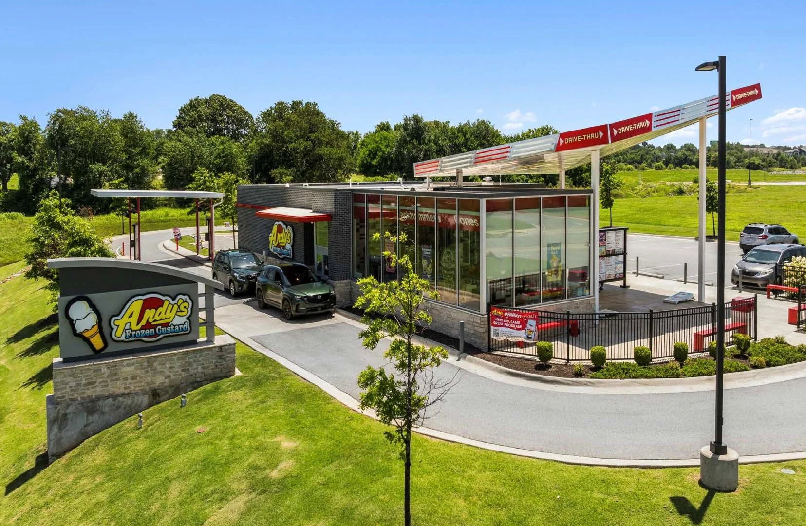 Andys Frozen Custard 193 Locations New Corp 20Yr Absolute Nnn 175 Annual Increases - retail for sale in springdale (fayetteville msa), AR