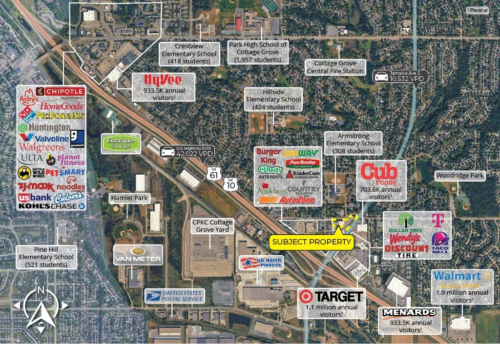 ALDI | Rare Fee Simple (Building Ownership) — Sale in Cottage Grove, MN, photo 4 of 8
