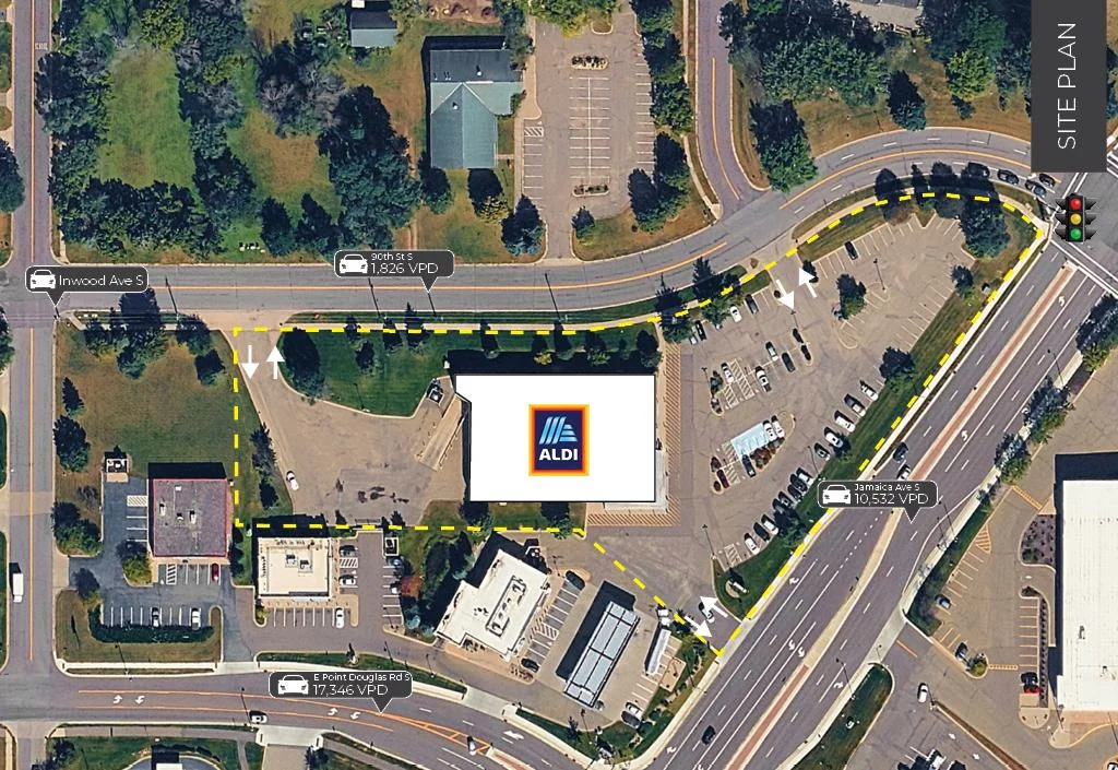 ALDI | Rare Fee Simple (Building Ownership) — Sale in Cottage Grove, MN, photo 5 of 8
