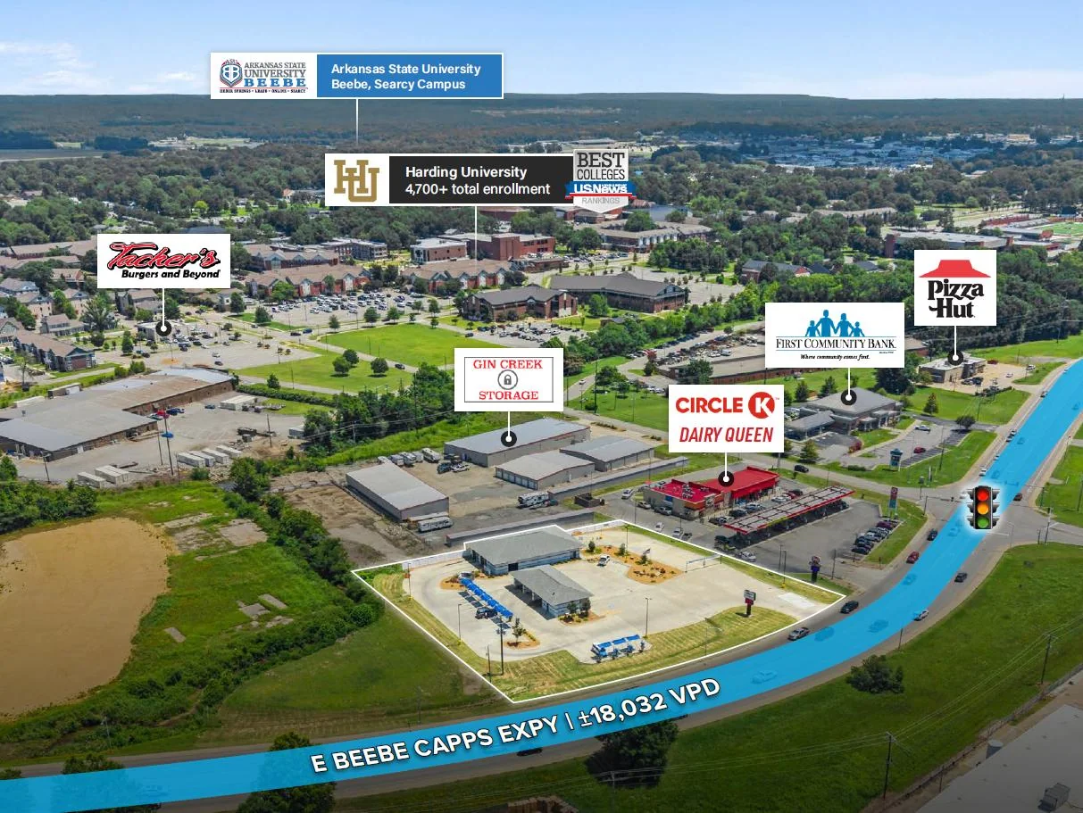 Oasis Car Wash | Fee Simple | 2018 Build | Searcy, AR — Sale in Searcy, AR, photo 2 of 3
