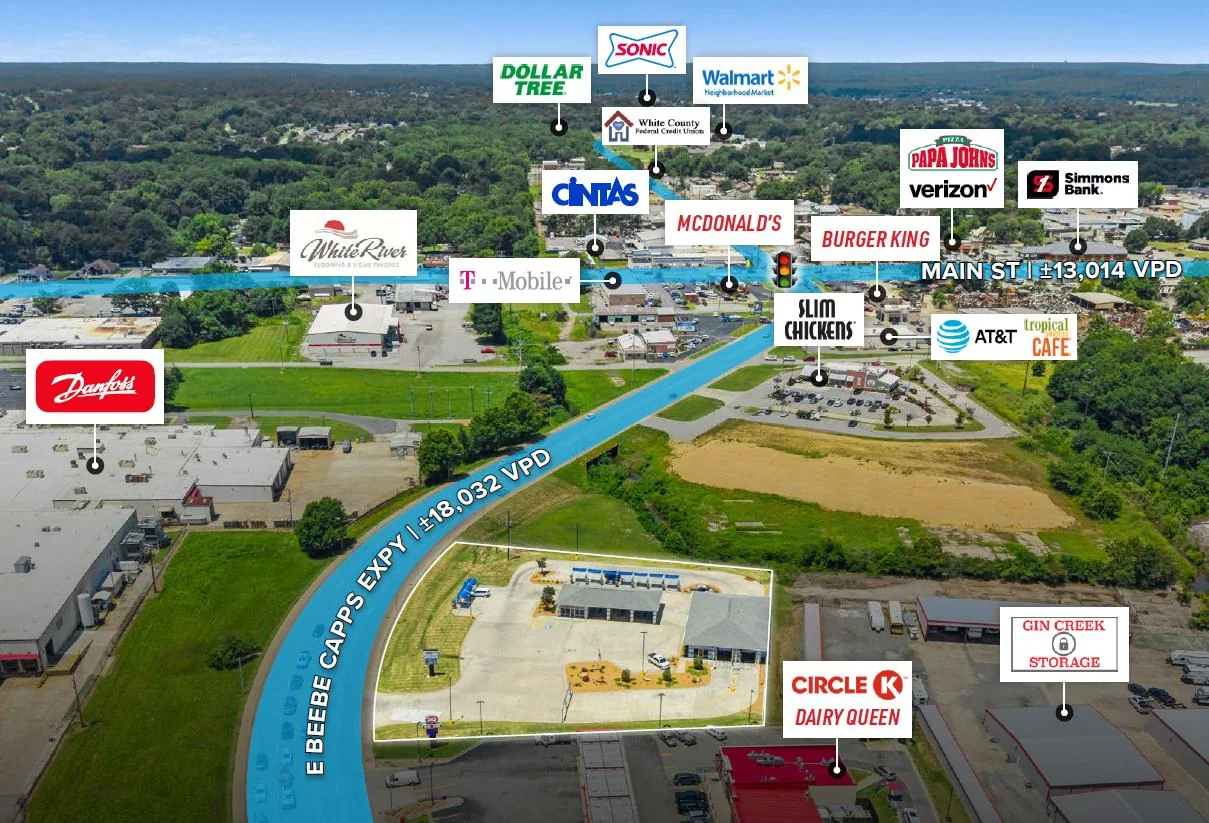 Oasis Car Wash | Fee Simple | 2018 Build | Searcy, AR — Sale in Searcy, AR, photo 3 of 3