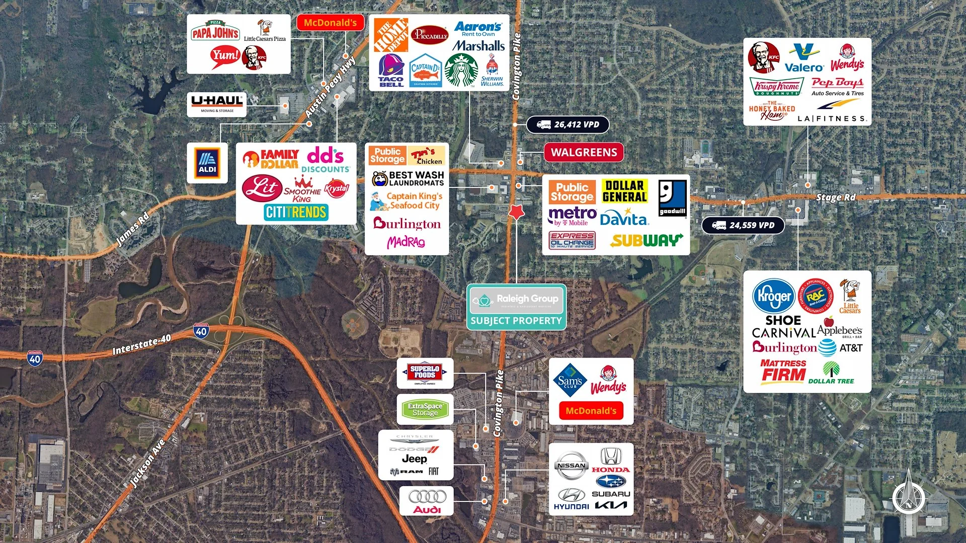 Raleigh Group Medical Office — Sale in Memphis, TN, photo 2 of 3