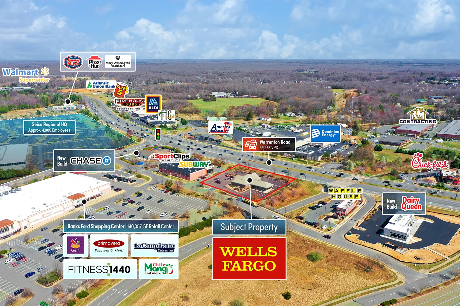 Wells Fargo (Ground Lease) — Sale in Fredericksburg, VA, photo 4 of 4