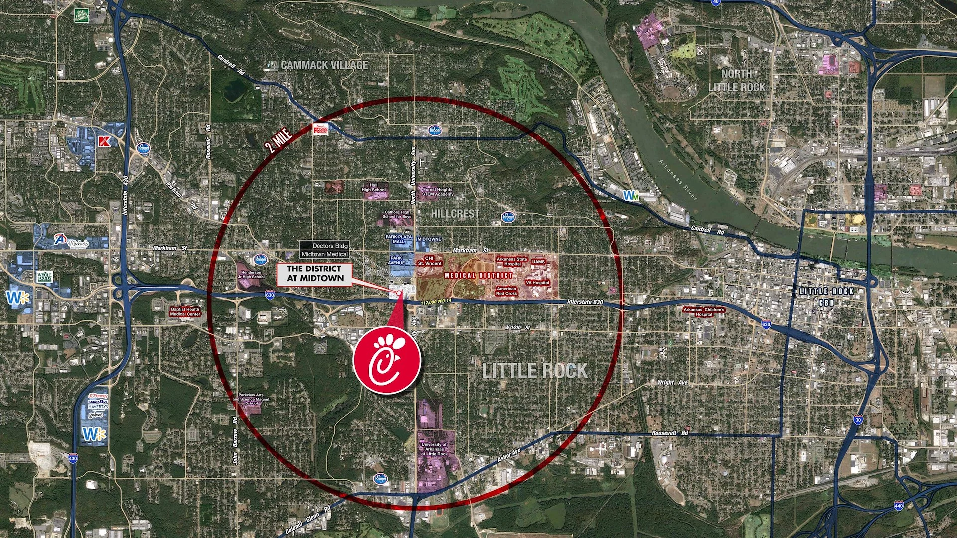 Chick-Fil-A w/ Triple Drive-Thru | W/in The District… — Sale in Ar 72205, AR, photo 2 of 6