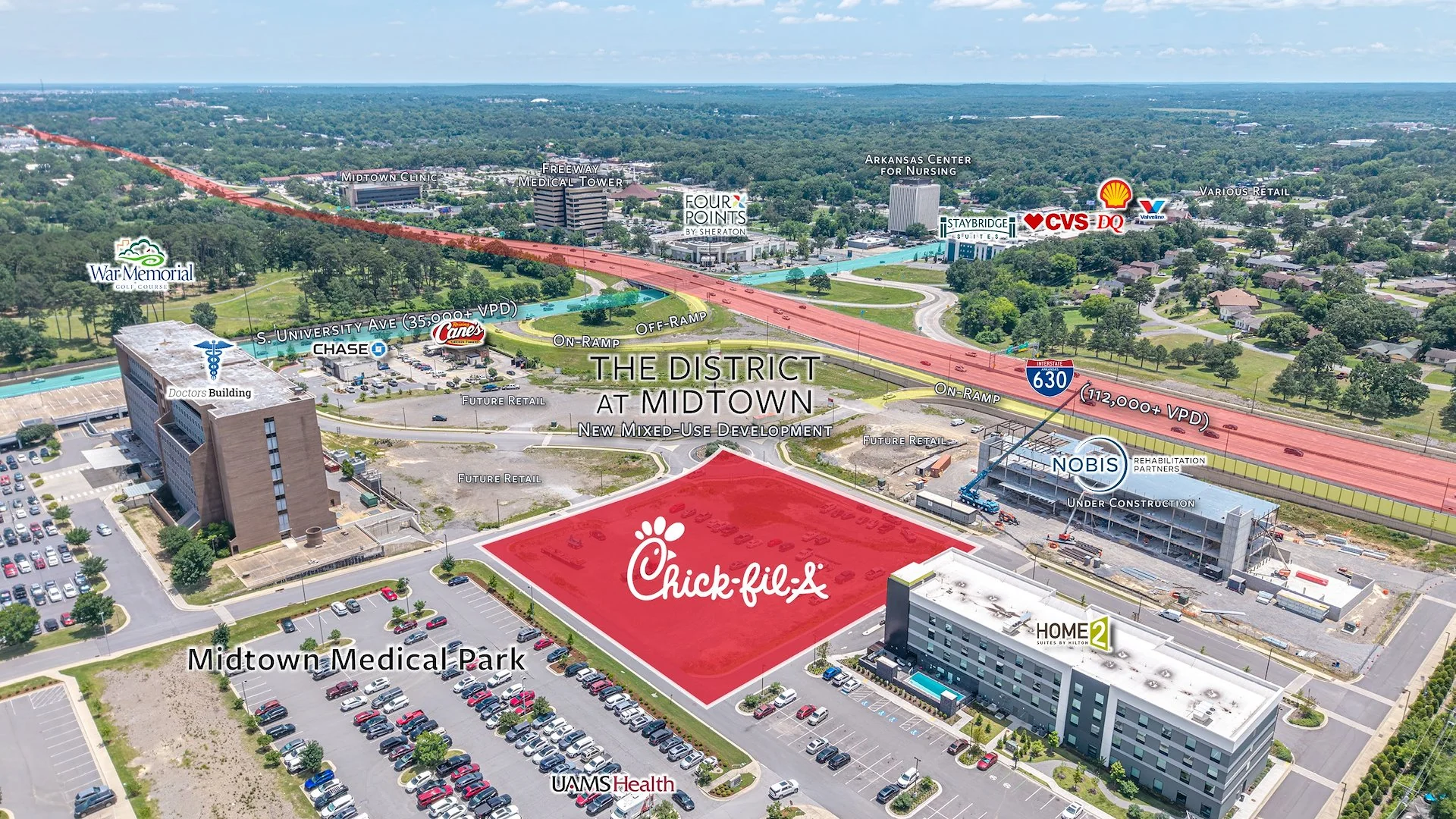 Chick-Fil-A w/ Triple Drive-Thru | W/in The District… — Sale in Ar 72205, AR, photo 3 of 6