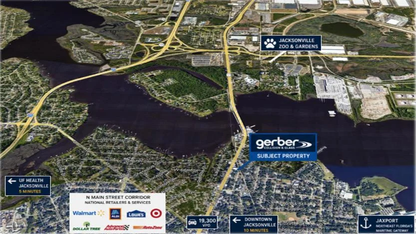 Gerber Collision & Glass - 15 Year NNN Lease - Florida — Sale in Jacksonville, FL, photo 2 of 2