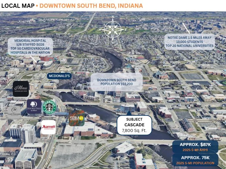 Net Lease Fine Dining Near Notre Dame — Sale in South Bend, IN, photo 3 of 4