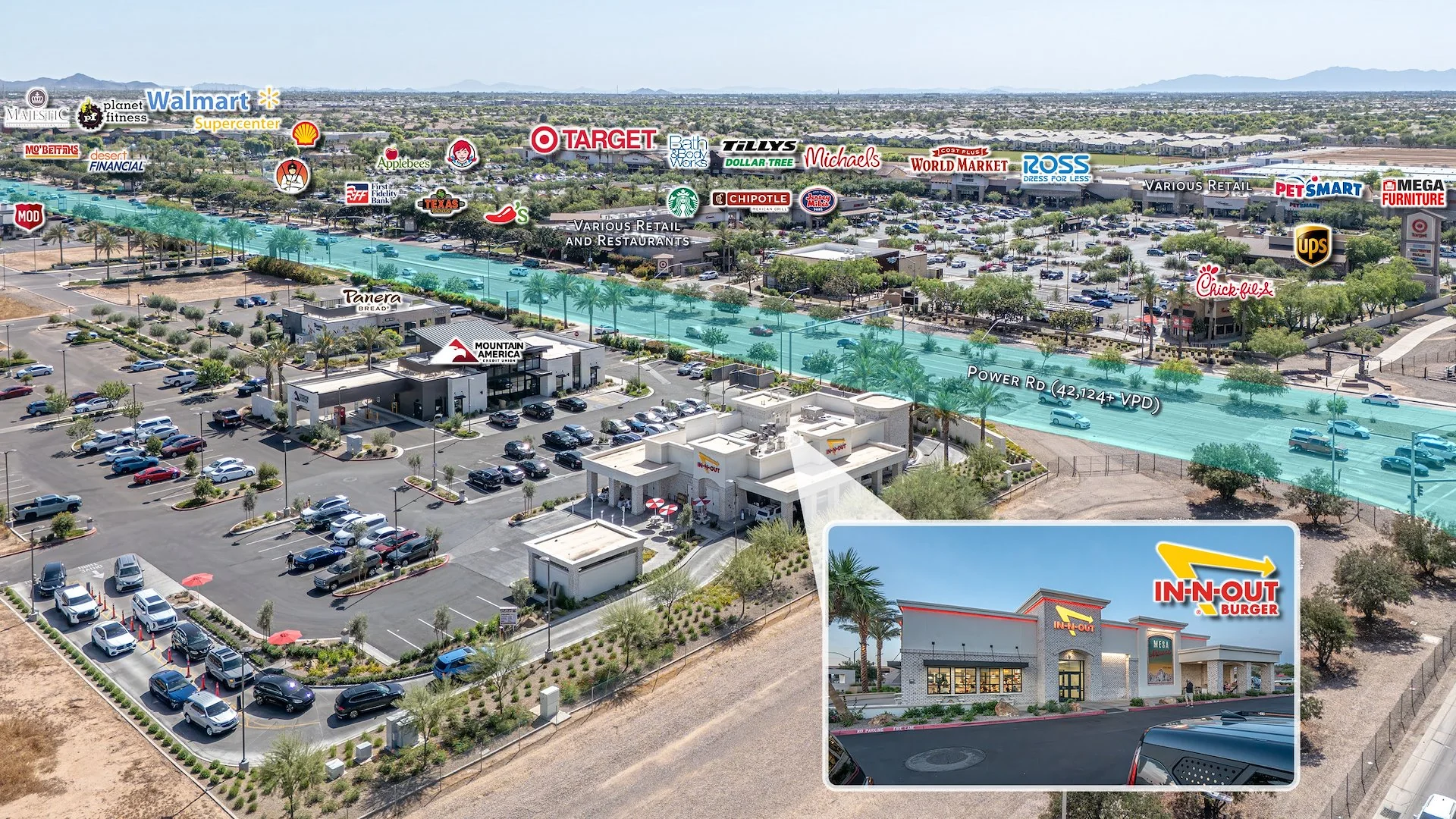 In-N-Out - Rare Trophy Low Rent Abs NNN Ground Lease… — Sale in Mesa (Phoenix Msa), AZ, photo 1 of 8