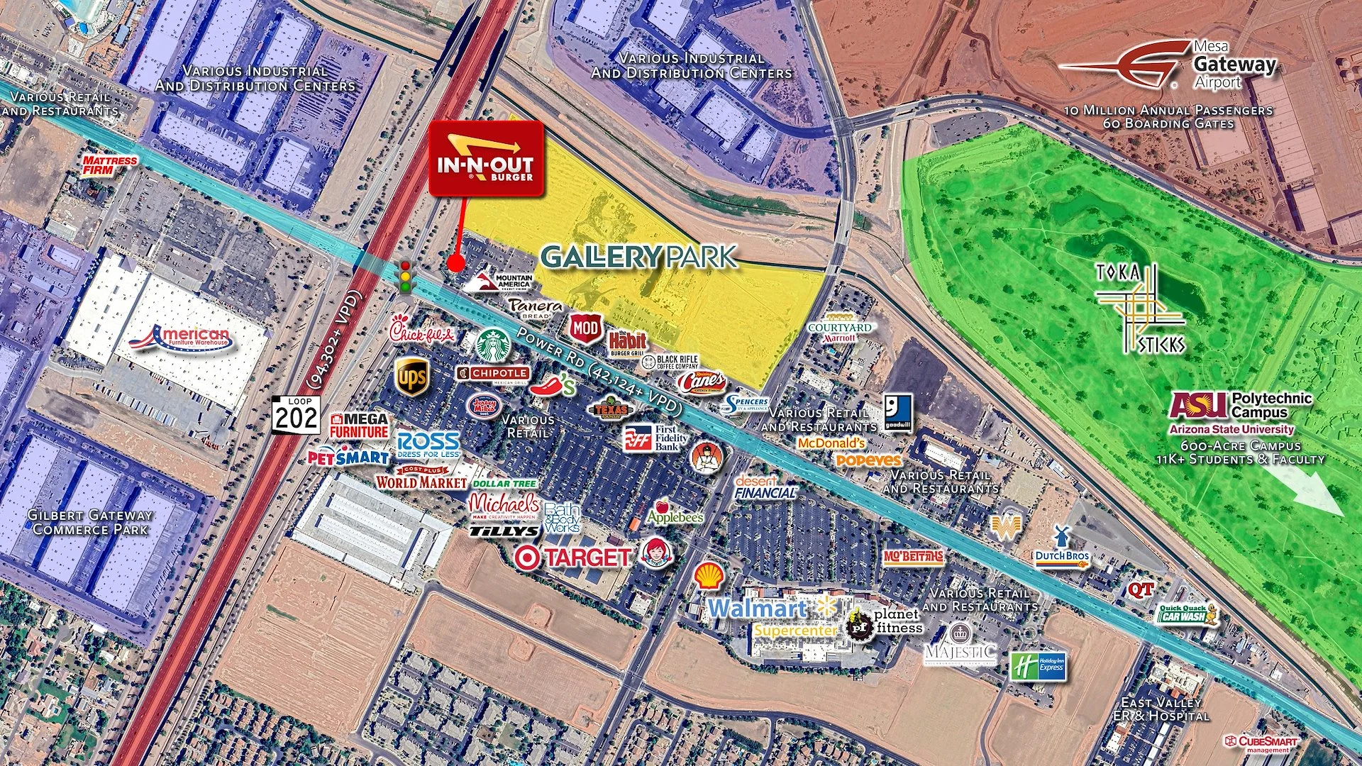 In-N-Out - Rare Trophy Low Rent Abs NNN Ground Lease… — Sale in Mesa (Phoenix Msa), AZ, photo 5 of 8