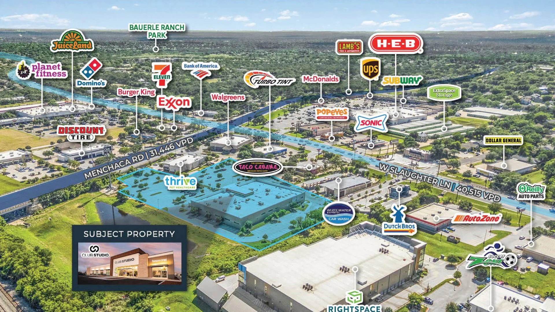 Club Studio | Austin, TX | 18+ Yr Lease | S&P… — Sale in Austin, TX, photo 5 of 7