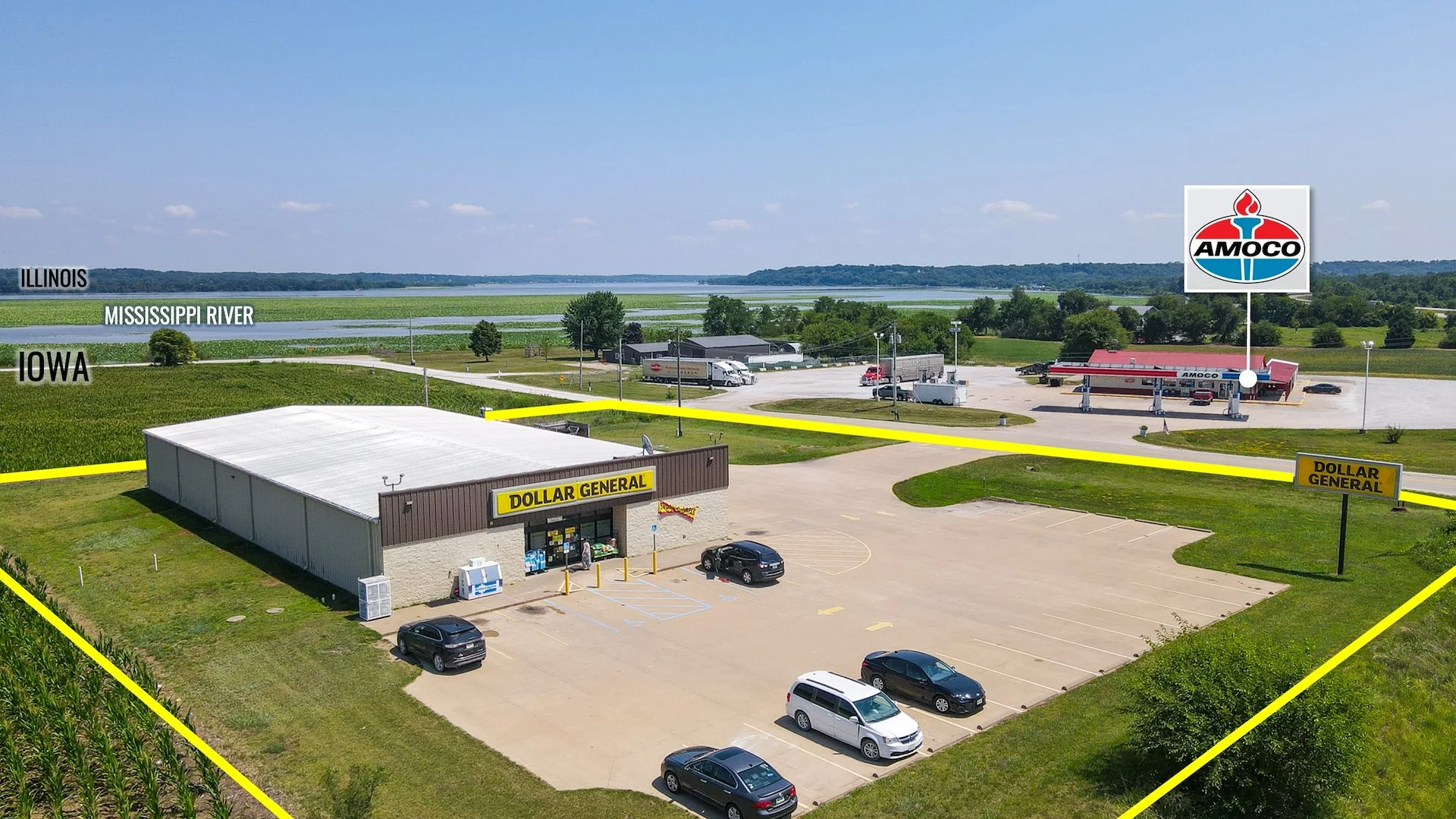 1 Auction Reit Sale Former Dollar General Built 2011 — Sale in Montrose, IA, photo 1 of 1