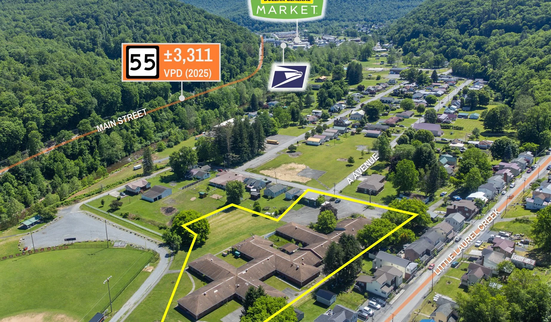 1 Auction Former Skilled Nursing Facility 32531 Sf 97 Beds - retail for sale in richwood, WV