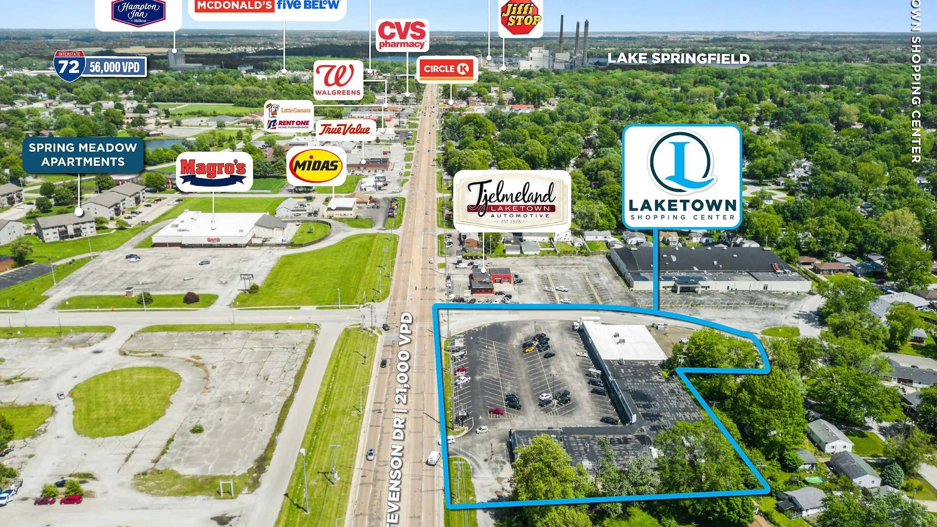 Laketown Shopping Center — Sale in Springfield, IL, photo 2 of 3
