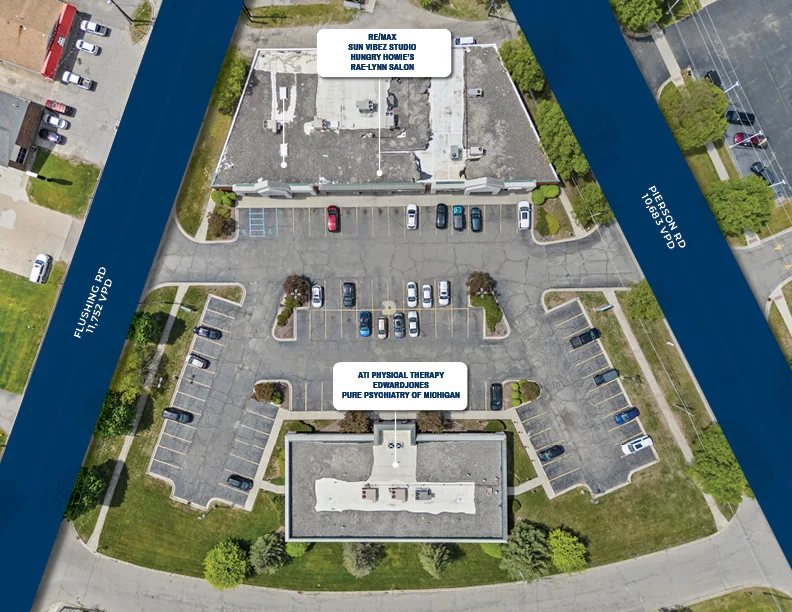 100% Occupied Retail Center | Strong Traffic &… — Sale in Flushing, MI, photo 2 of 7
