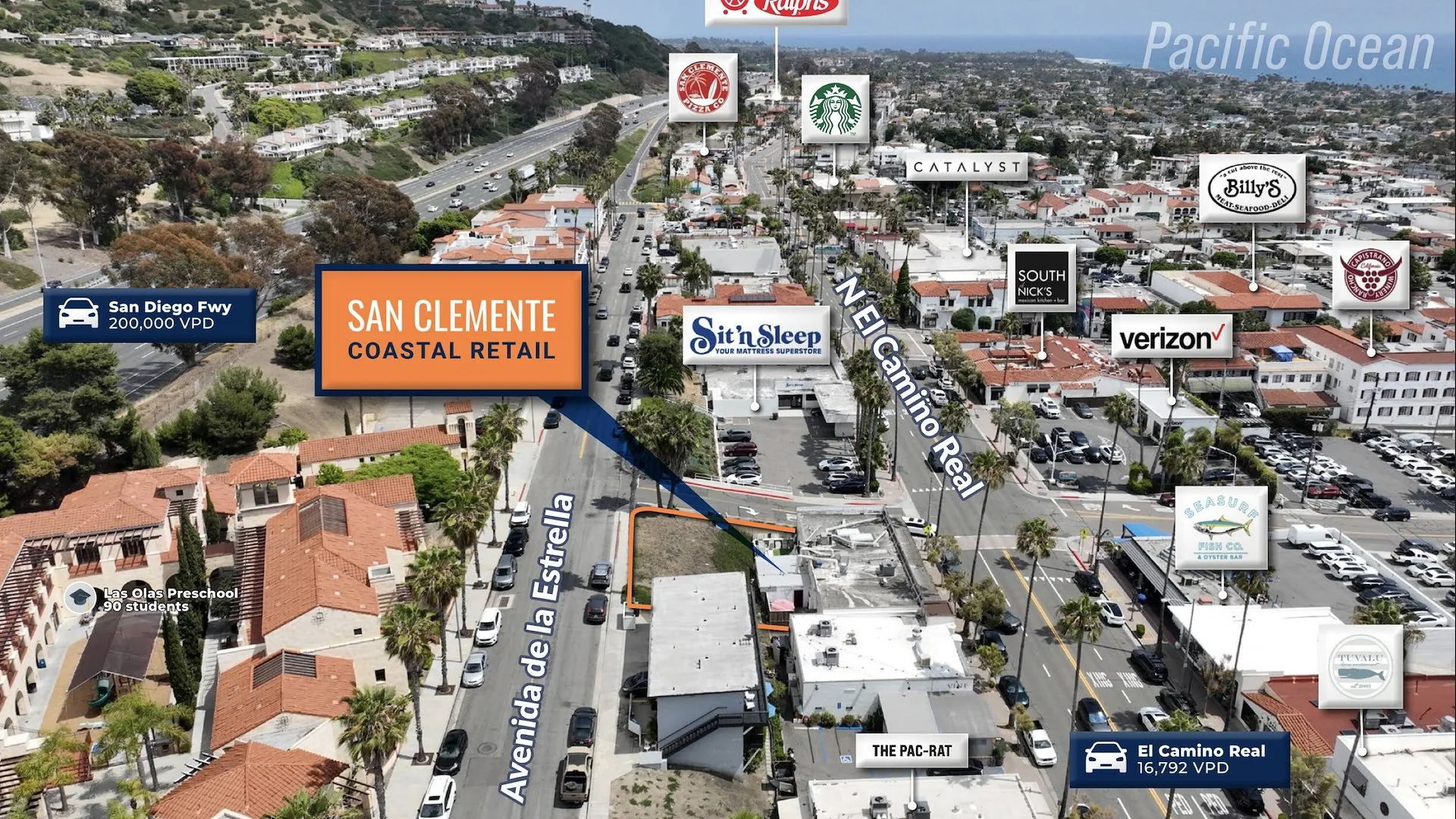 Coastal Retail w/Land for Development — Sale in San Clemente, CA, photo 2 of 8