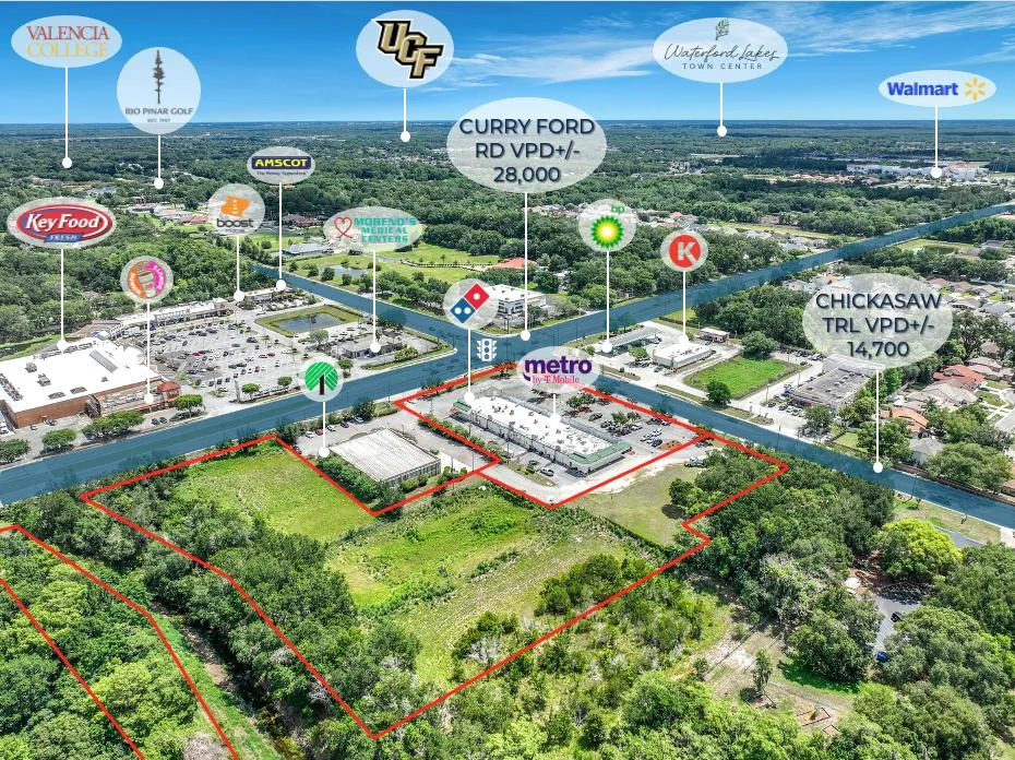 SHOPPES AT CHICKASAW | SIGNALIZED INTERSECTION | NET… — Sale in Orlando, FL, photo 1 of 6