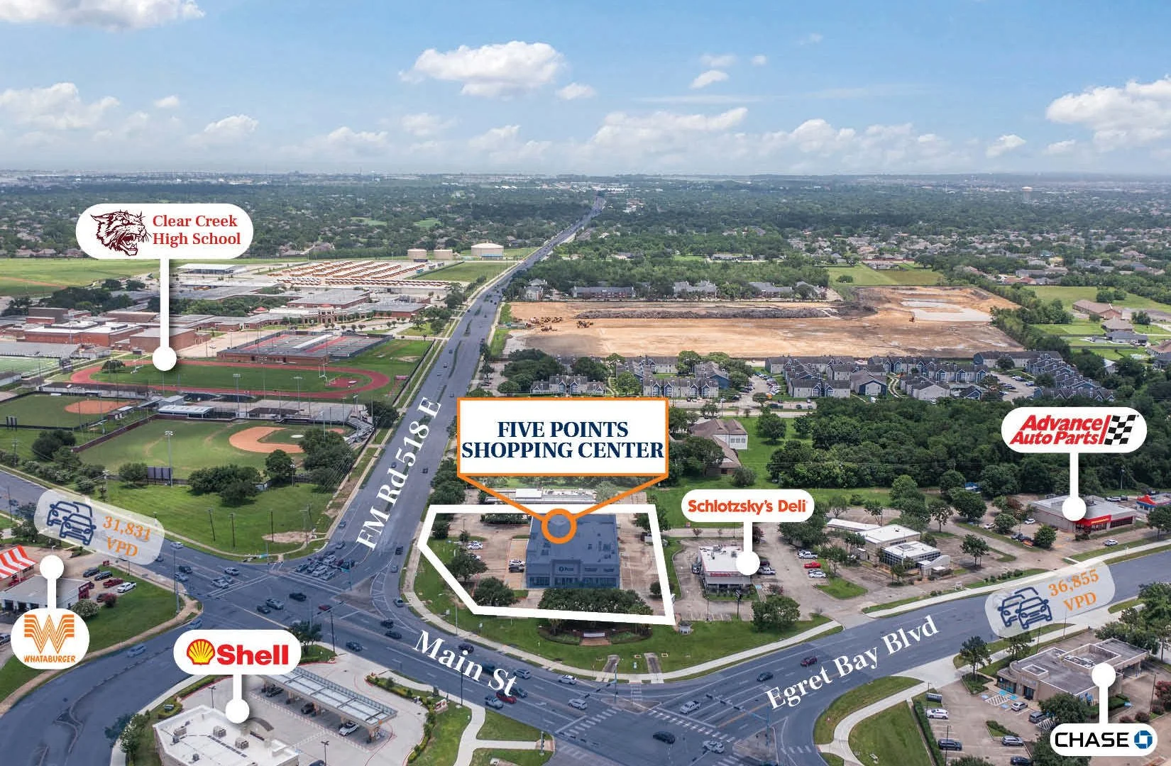 Five Points Shopping Center — Sale in League City, TX, photo 6 of 6