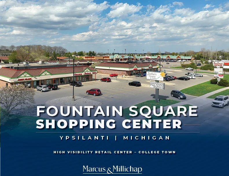 Fountain Square Shopping Center — Sale in Ypsilanti, MI, photo 1 of 7