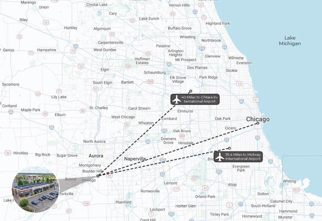 Chipotle & Dunkin Center | Walmart Shadowed — Sale in Oswego, IL, photo 6 of 8