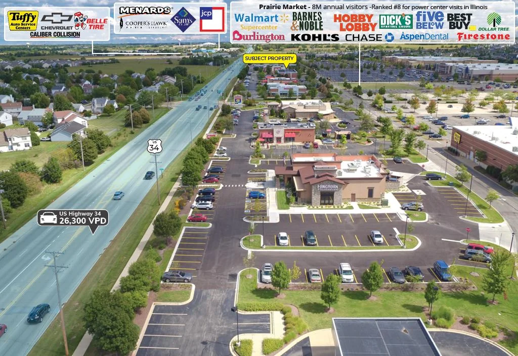 Chipotle & Dunkin Center | Walmart Shadowed — Sale in Oswego, IL, photo 7 of 8