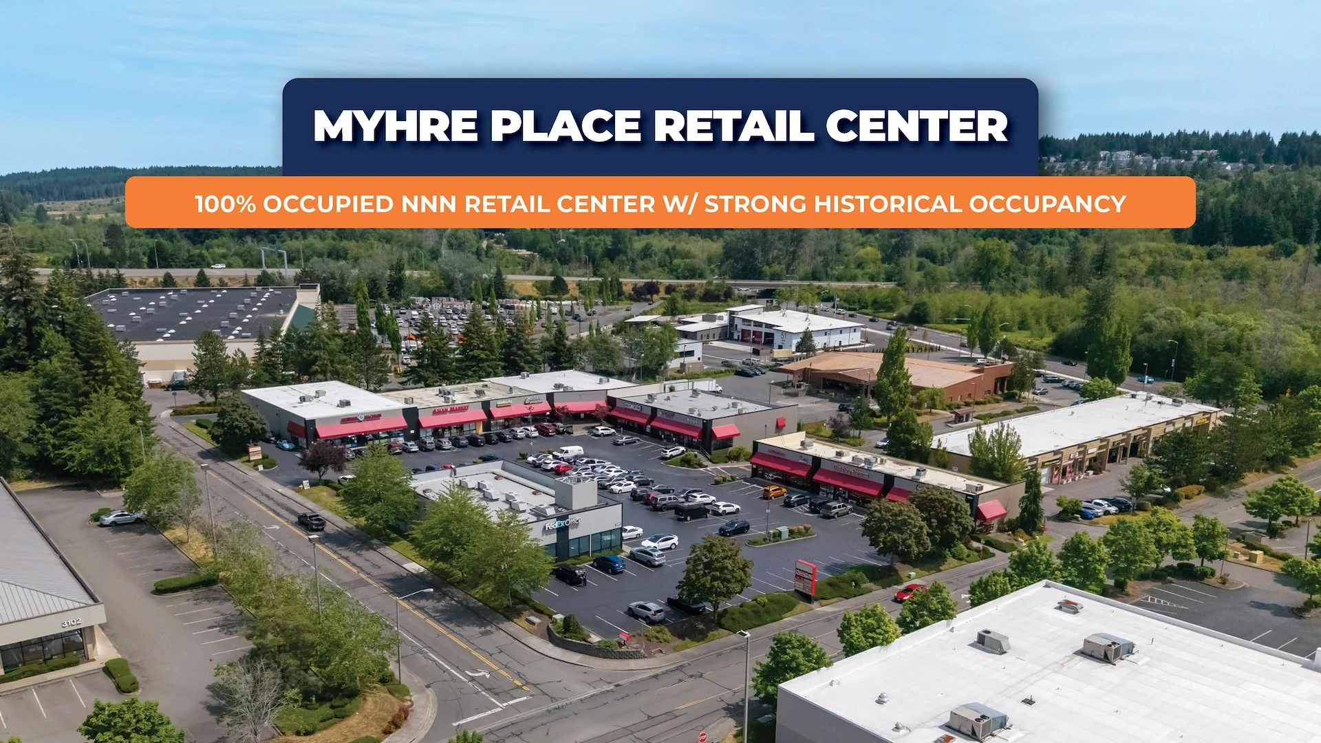Myhre Place Retail Center | 100% Occupied NNN Center… — Sale in Silverdale, WA, photo 1 of 2