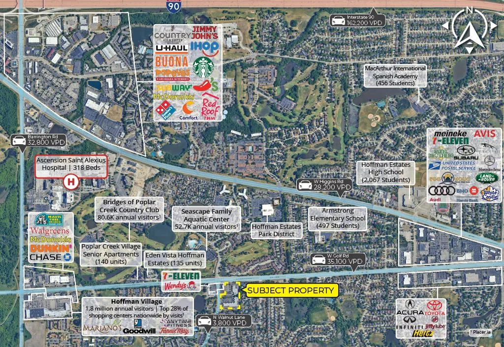 Poplar Creek Plaza | CVS Anchored — Sale in Schaumburg, IL, photo 4 of 8
