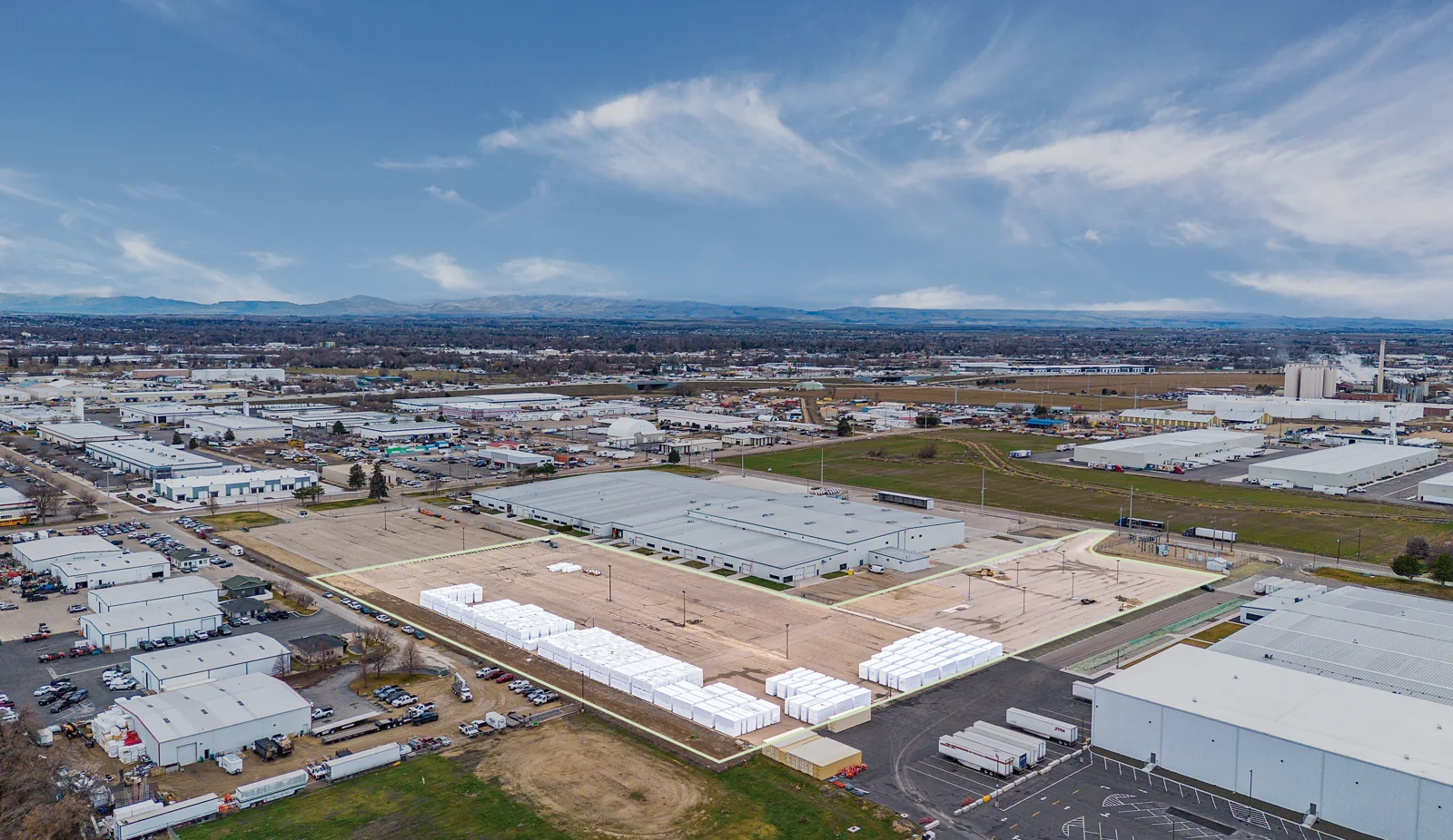 Expansive Industrial Outdoor Storage & Parking — Lease in Nampa, ID, photo 2 of 3