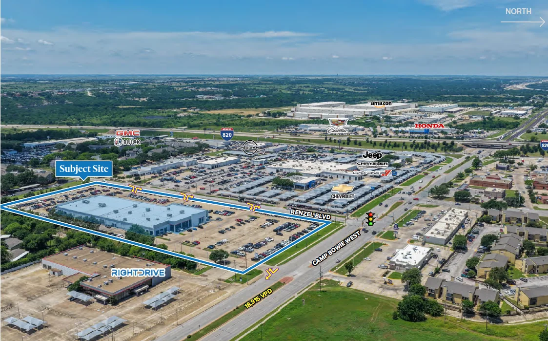 Former Auto Dealership — Lease in Fort Worth, TX, photo 1 of 1