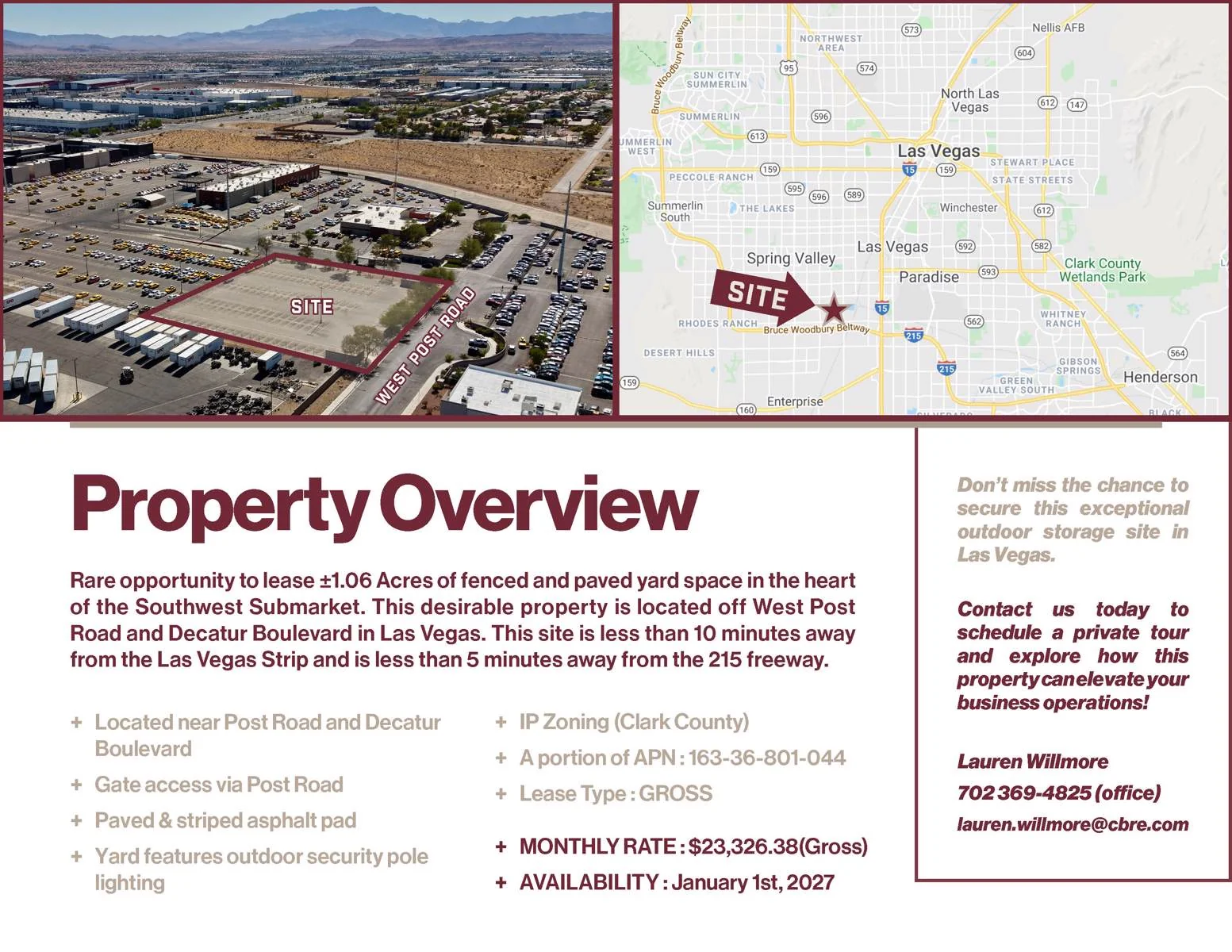 Industrial in Las Vegas, NV — Lease in Las Vegas, NV, photo 2 of 3