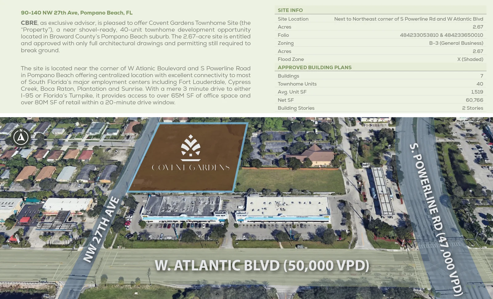 Covent Gardens Townhomes — Sale in Pompano Beach, FL, photo 2 of 2