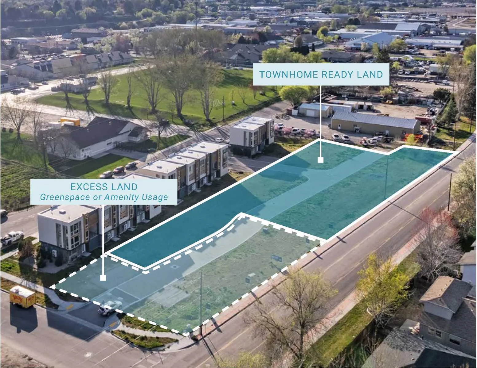Riverscape Townhome Land — Sale in Garden City, ID, photo 3 of 3