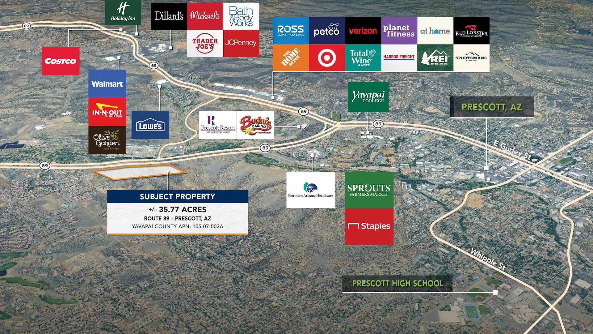 35.77 Acres On Rt 89 — Sale in Prescott, AZ, photo 3 of 3