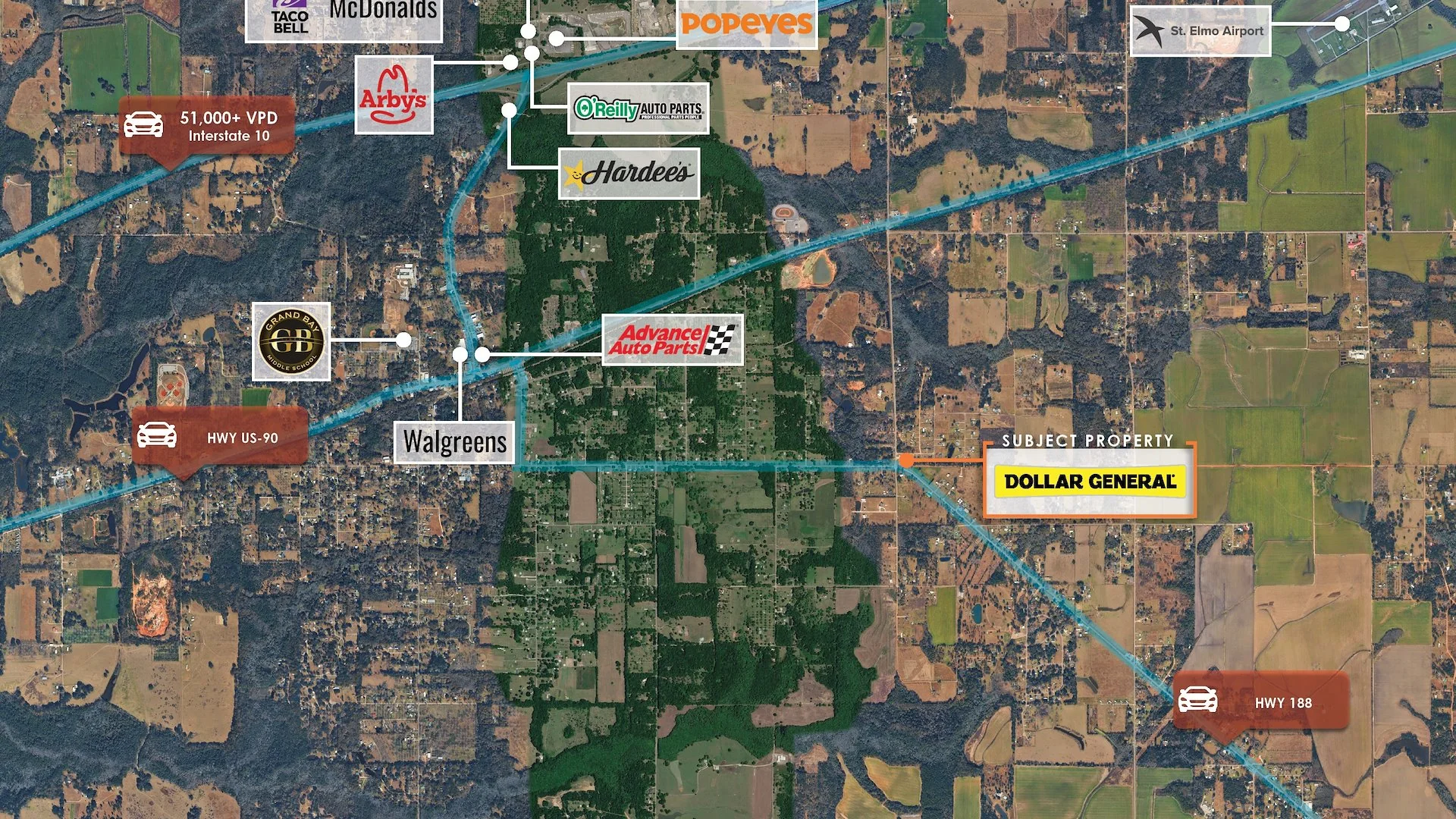 Dollar General | NNN | Low Price Point — Sale in Grand Bay, AL, photo 3 of 3