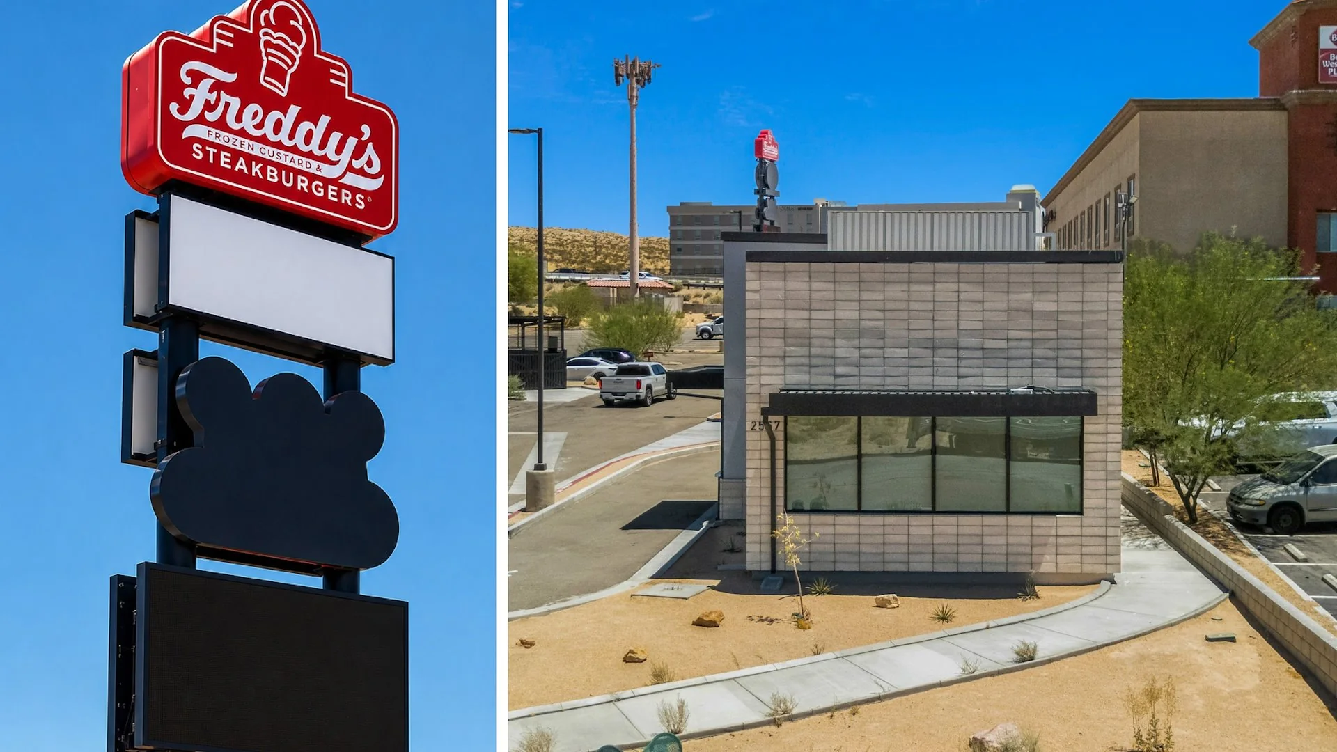 Dark Starbucks Drive-Thru | I-15 Visibility + Pylon… — Sale in Barstow, CA, photo 2 of 4