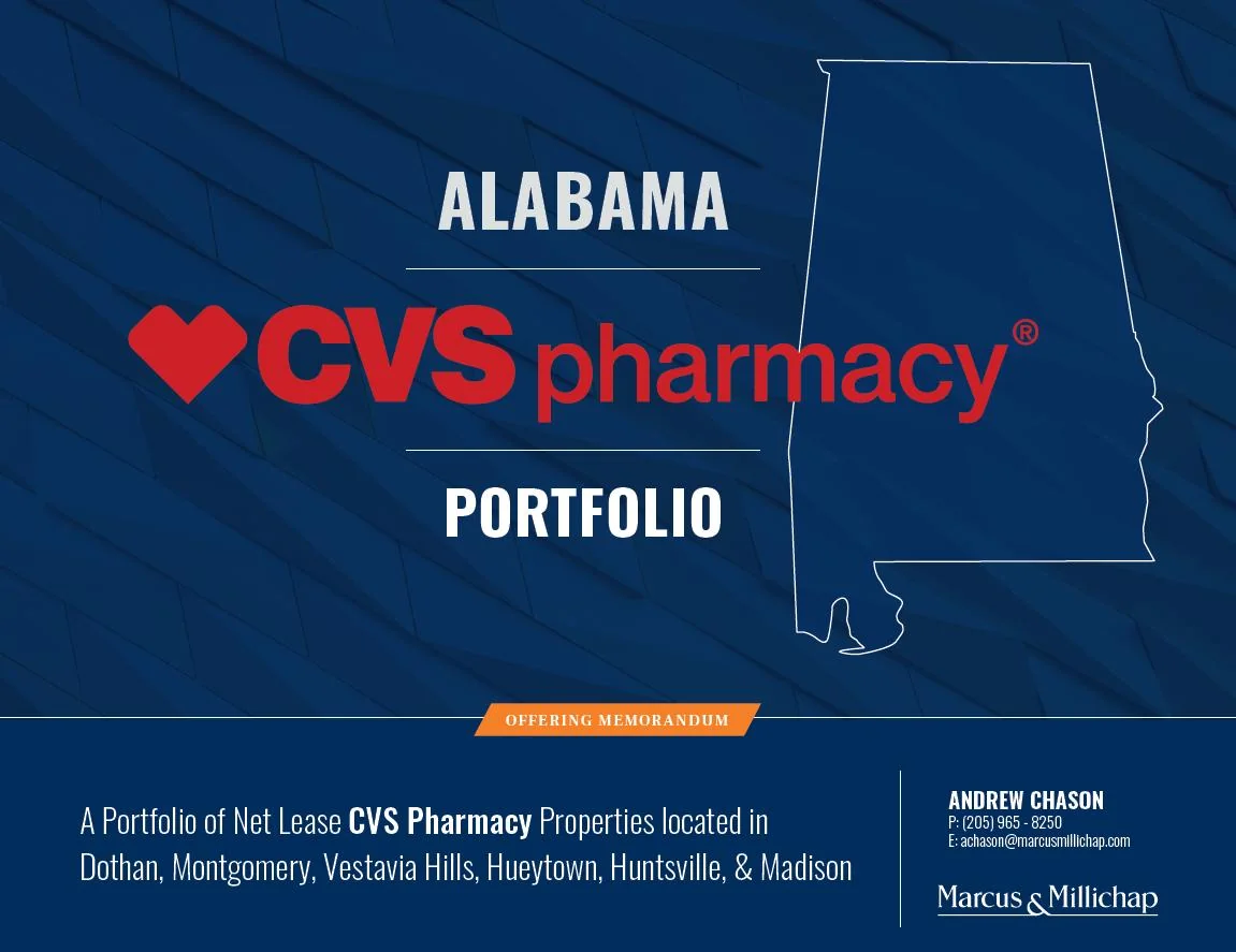 Alabama CVS Pharmacy Portfolio — Sale in Madison, AL, photo 1 of 2