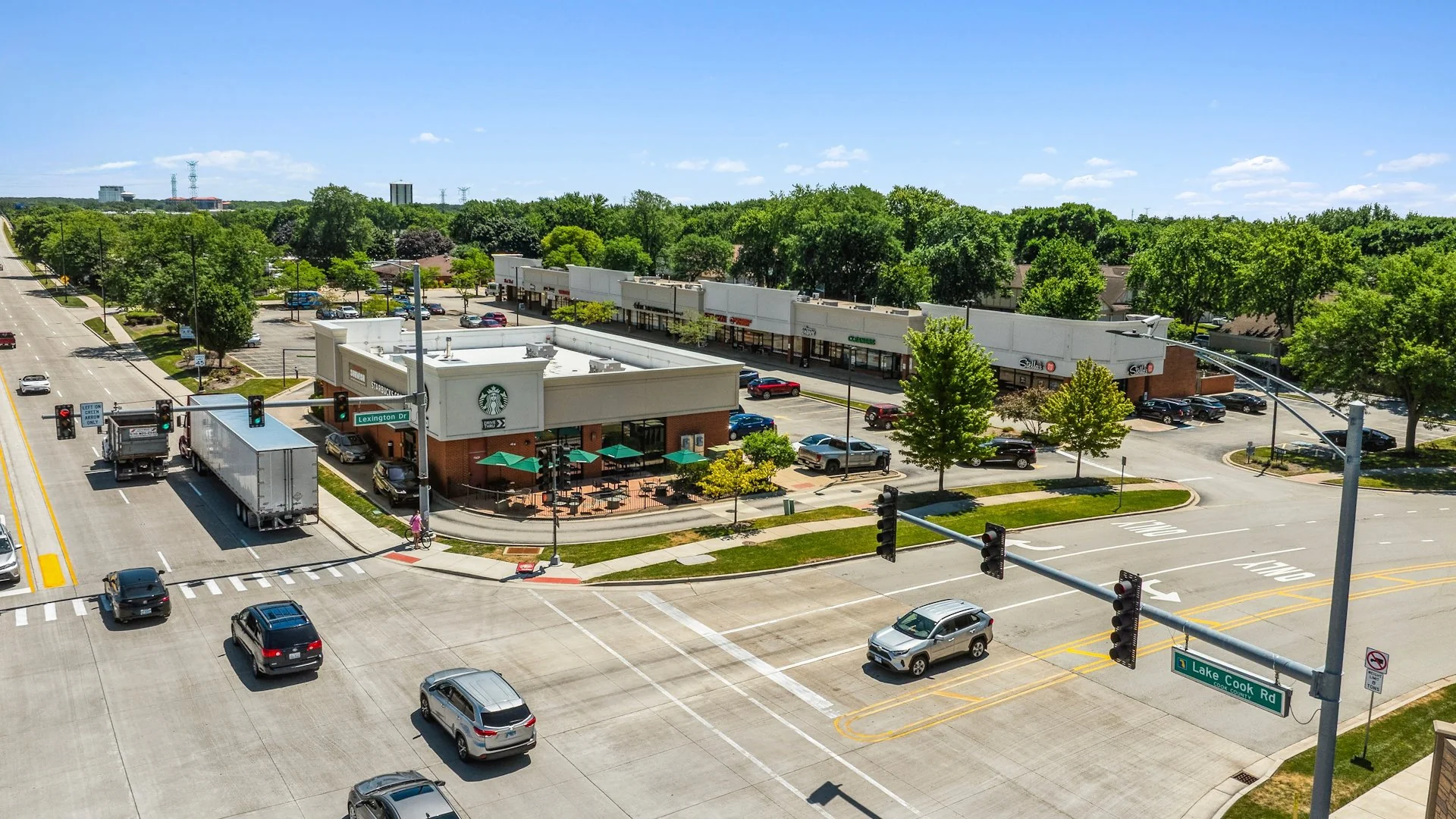 Starbucks Anchored Retail Center — Sale in Wheeling, IL, photo 1 of 6