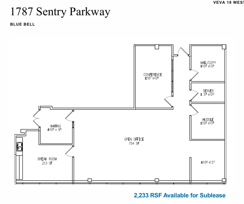 VEVA 18 — Lease in Blue Bell, PA, photo 2 of 2